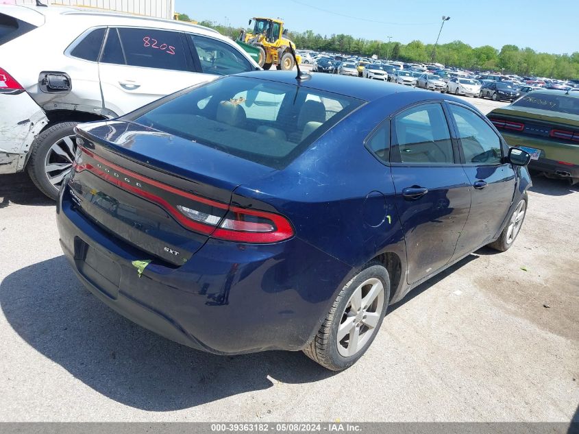 2015 Dodge Dart Sxt VIN: 1C3CDFBB4FD105052 Lot: 39363182