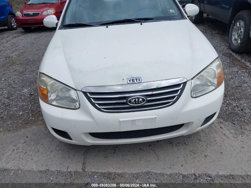 KNAFE122785580200 | 2008 KIA SPECTRA