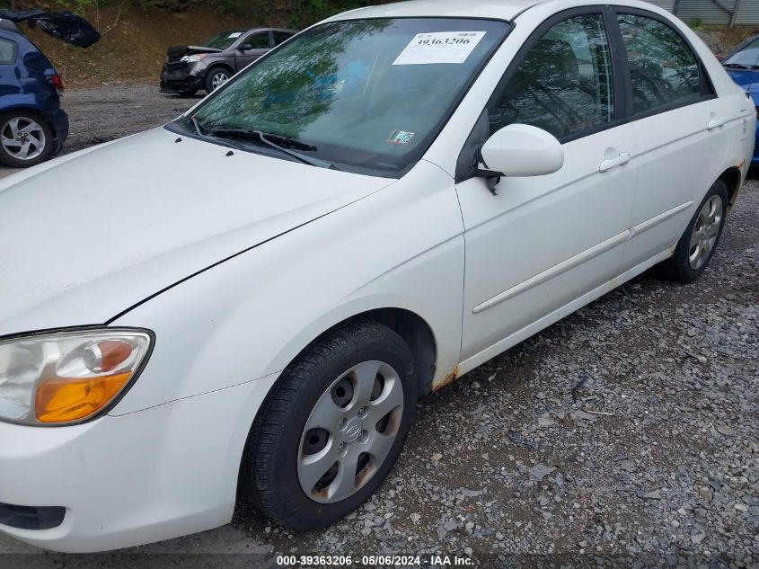 KNAFE122785580200 | 2008 KIA SPECTRA