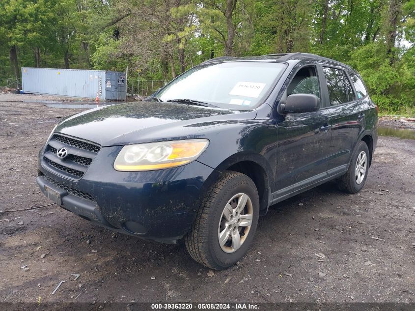 2009 Hyundai Santa Fe Gls VIN: 5NMSG13D59H307637 Lot: 39363220