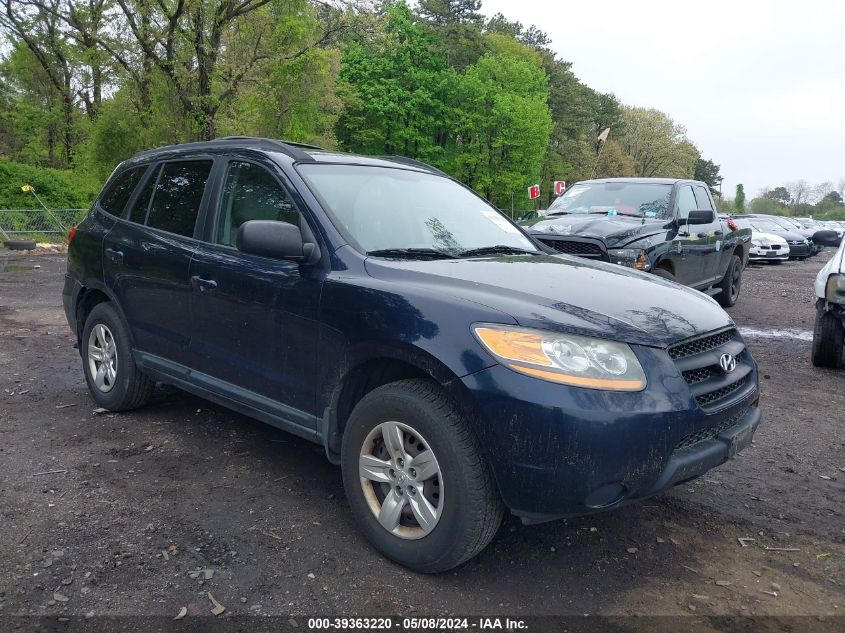 2009 Hyundai Santa Fe Gls VIN: 5NMSG13D59H307637 Lot: 39363220