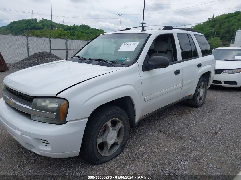 1GNDT13S272202792 2007 Chevrolet Trailblazer Ls