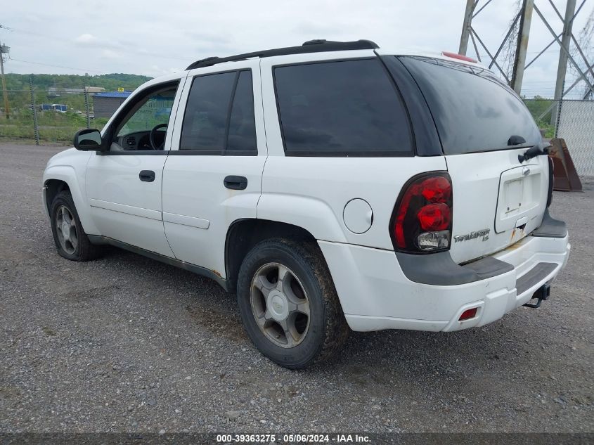 1GNDT13S272202792 2007 Chevrolet Trailblazer Ls