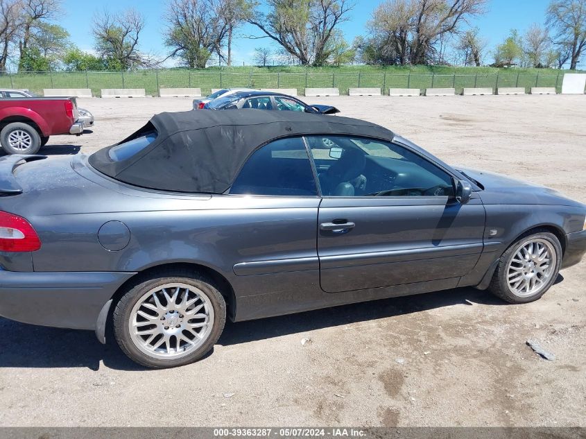 2004 Volvo C70 Lt VIN: YV1NC63D24J047362 Lot: 39363287