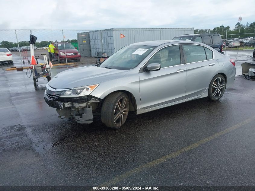 2016 Honda Accord Sport VIN: 1HGCR2F53GA232874 Lot: 39363288