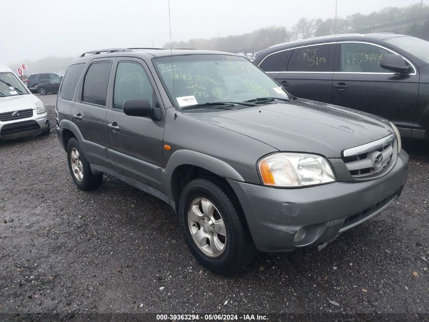 2002 Mazda Tribute Es V6/Lx V6 VIN: 4F2CU08182KM63395 Lot: 39363294