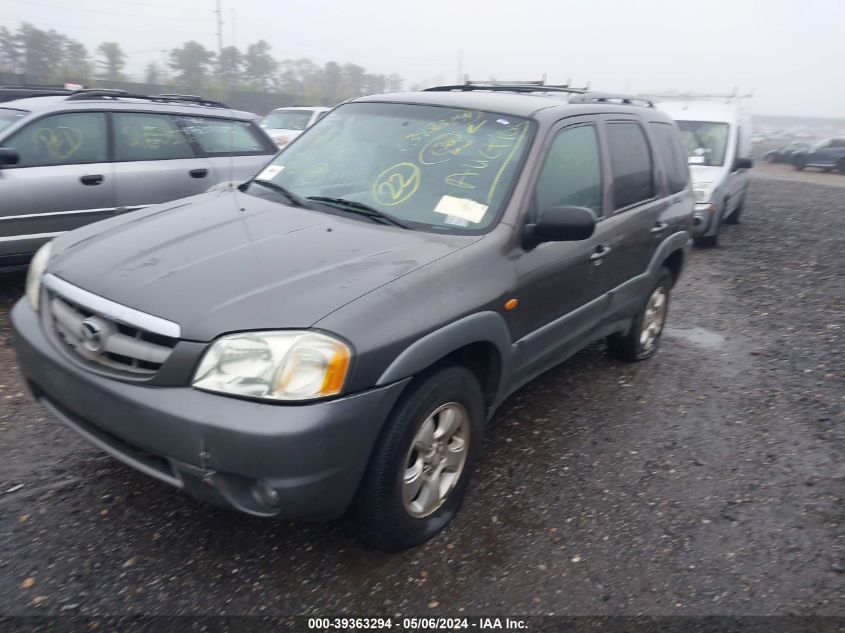 2002 Mazda Tribute Es V6/Lx V6 VIN: 4F2CU08182KM63395 Lot: 39363294