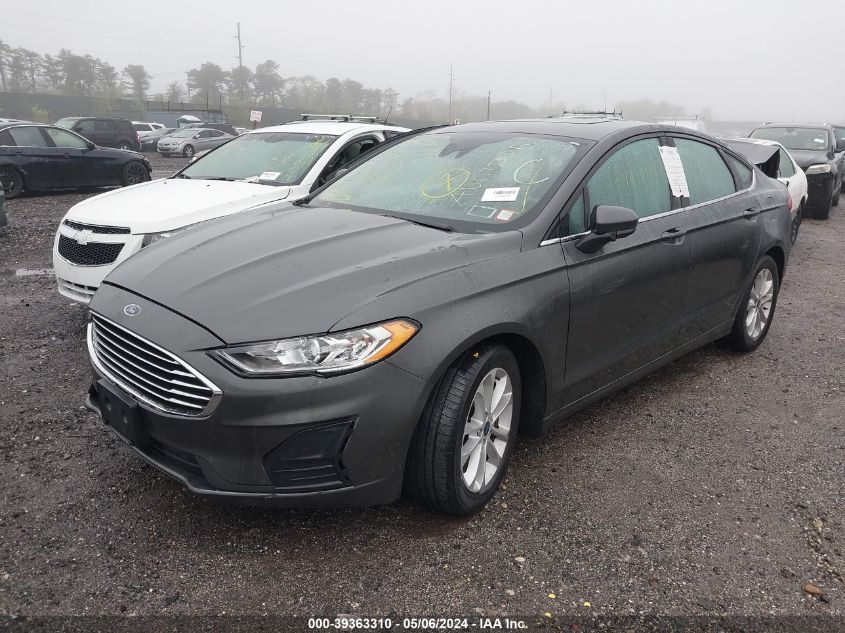 2020 Ford Fusion Se VIN: 3FA6P0HD2LR183151 Lot: 39363310