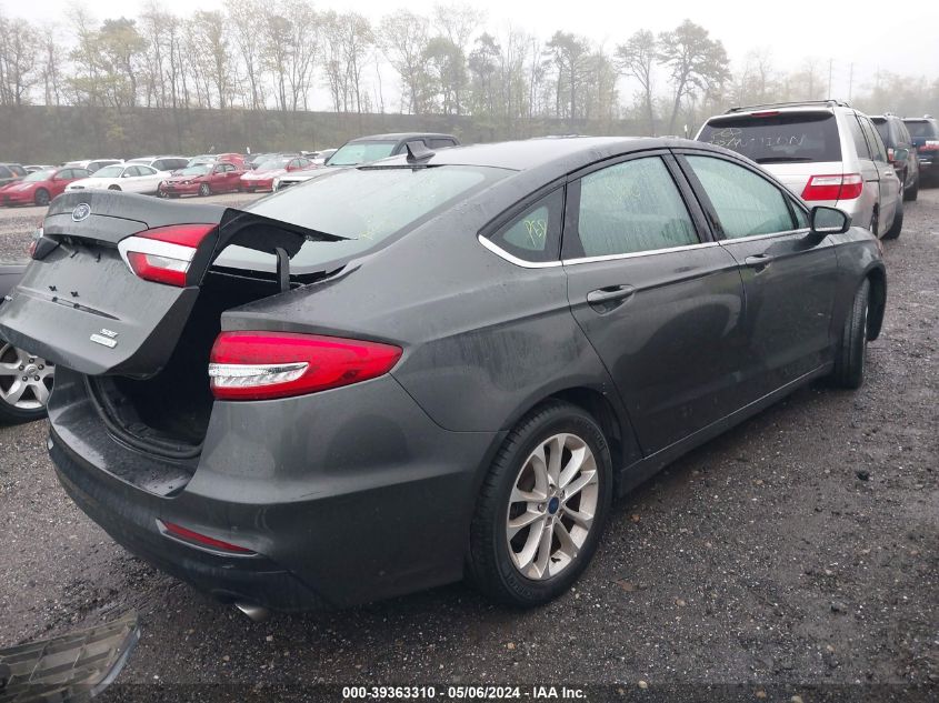 2020 Ford Fusion Se VIN: 3FA6P0HD2LR183151 Lot: 39363310