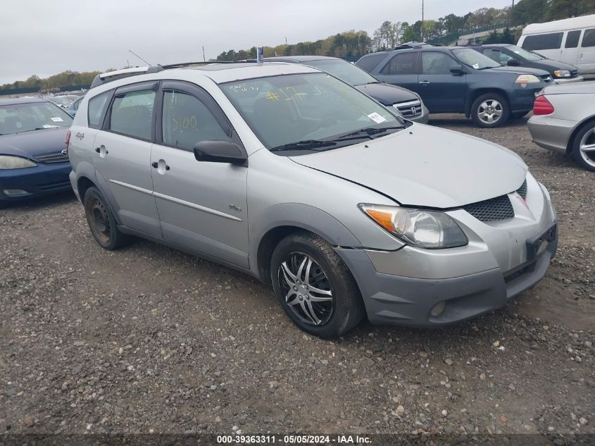 2003 Pontiac Vibe VIN: 5Y2SM628X3Z416074 Lot: 39363311