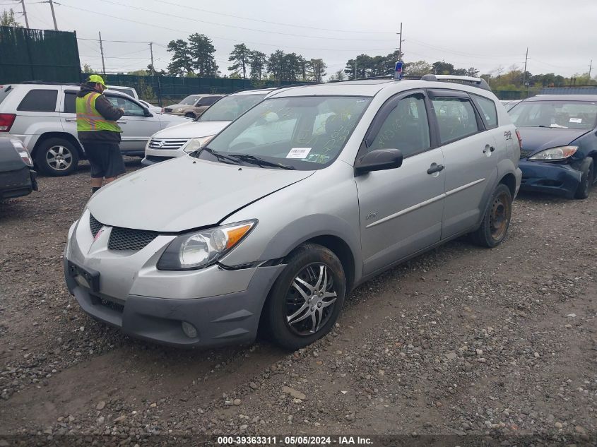 2003 Pontiac Vibe VIN: 5Y2SM628X3Z416074 Lot: 39363311