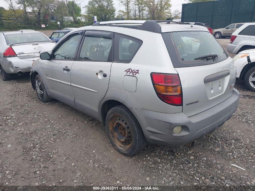 2003 Pontiac Vibe VIN: 5Y2SM628X3Z416074 Lot: 39363311