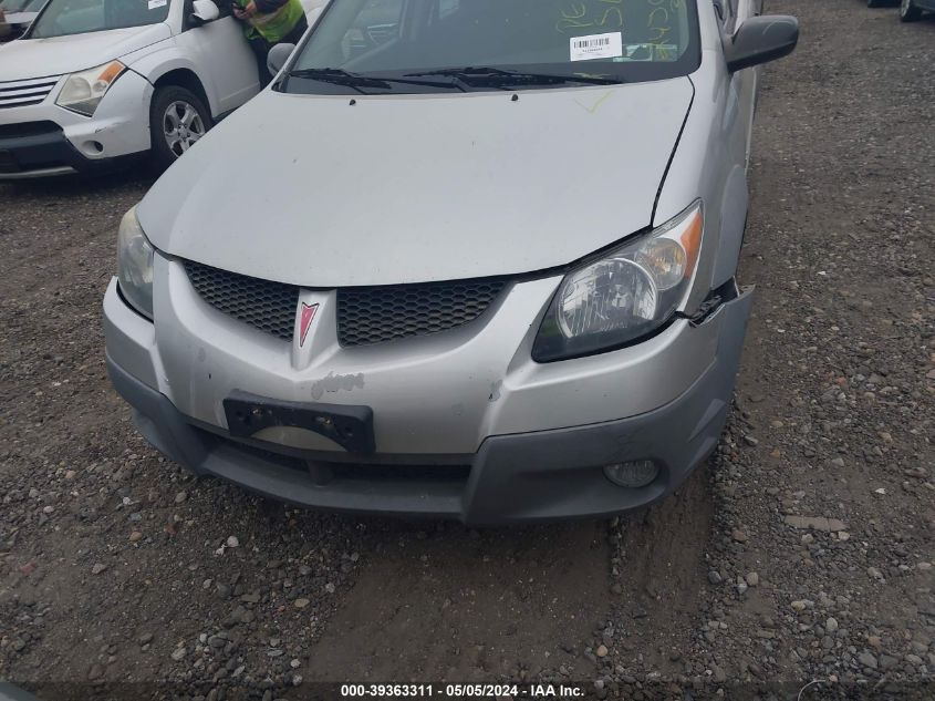 2003 Pontiac Vibe VIN: 5Y2SM628X3Z416074 Lot: 39363311