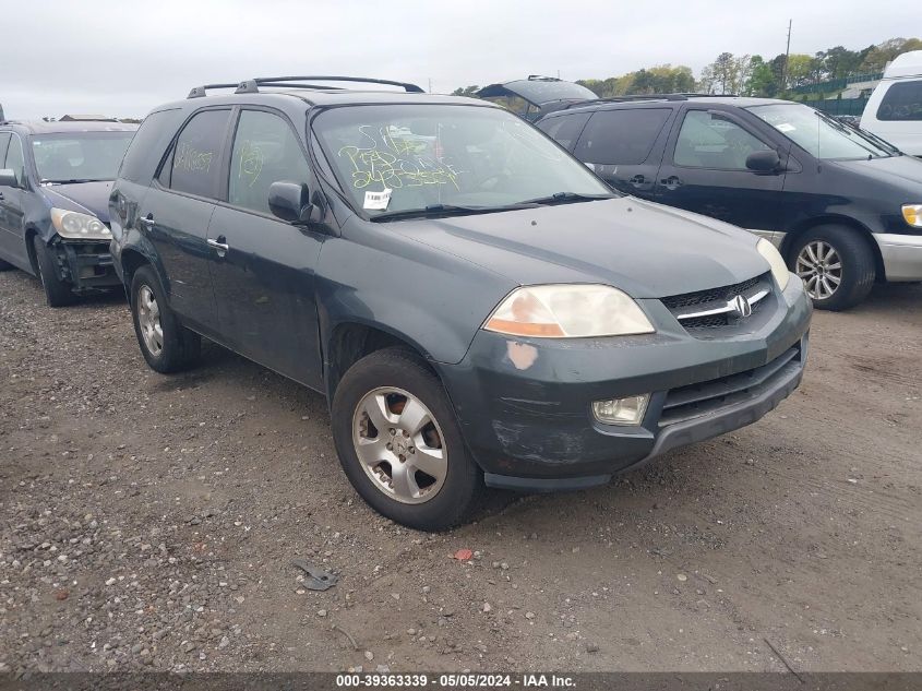 2003 Acura Mdx VIN: 2HNYD182X3H545975 Lot: 39363339