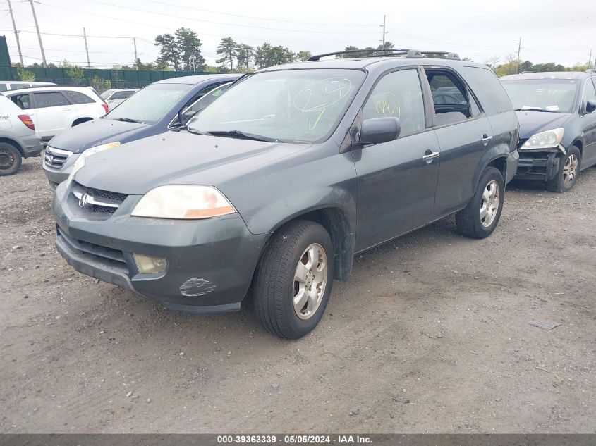 2003 Acura Mdx VIN: 2HNYD182X3H545975 Lot: 39363339