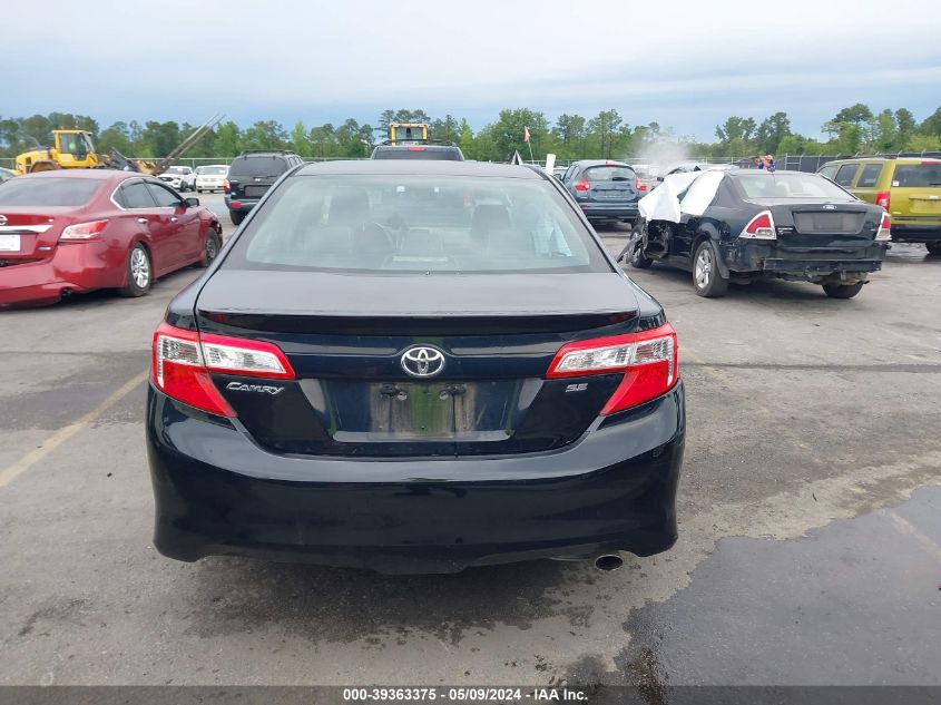 2013 Toyota Camry Se VIN: 4T1BF1FK9DU255066 Lot: 39363375