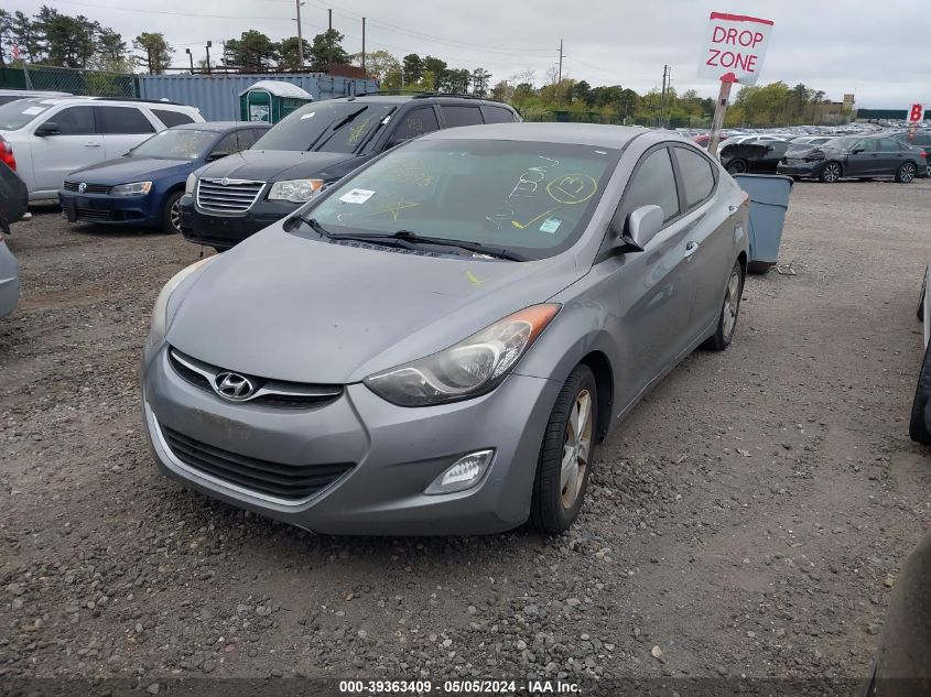 2013 Hyundai Elantra Gls VIN: KMHDH4AEXDU916576 Lot: 39363409