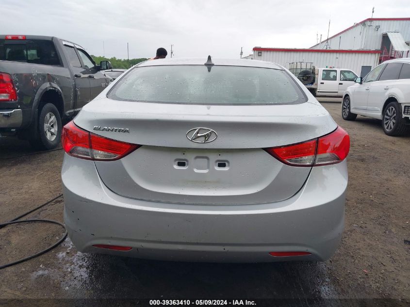 2013 Hyundai Elantra Gls VIN: 5NPDH4AE5DH220058 Lot: 39363410