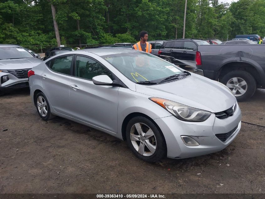 2013 Hyundai Elantra Gls VIN: 5NPDH4AE5DH220058 Lot: 39363410