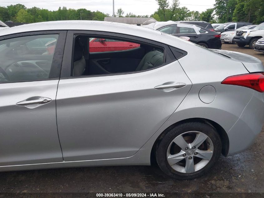 2013 Hyundai Elantra Gls VIN: 5NPDH4AE5DH220058 Lot: 39363410