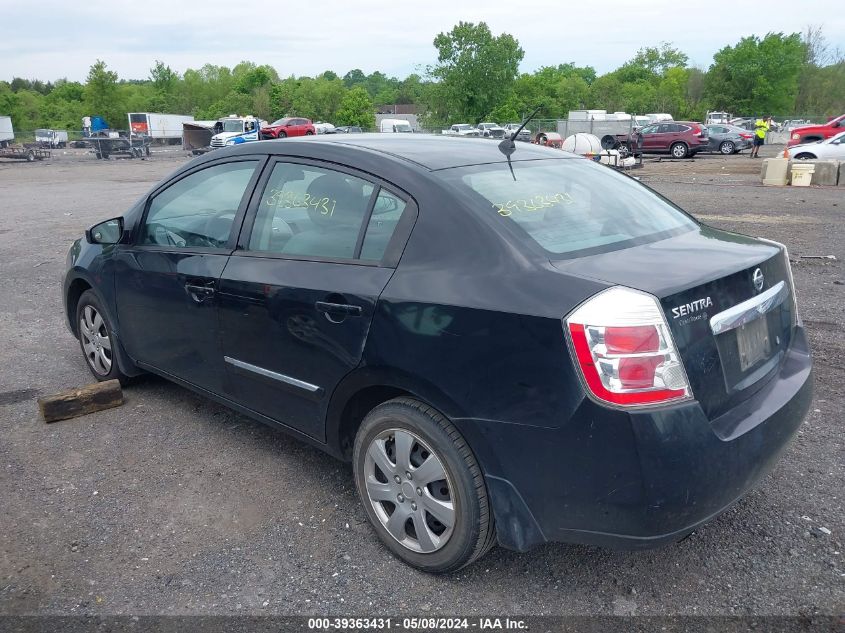 2010 Nissan Sentra 2.0S VIN: 3N1AB6AP0AL601560 Lot: 39363431