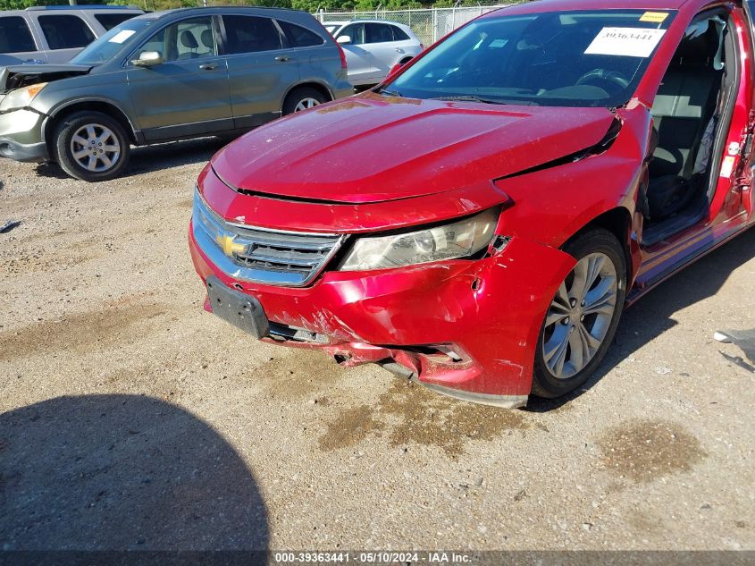 2014 Chevrolet Impala 2Lt VIN: 2G1125S33E9105849 Lot: 39363441