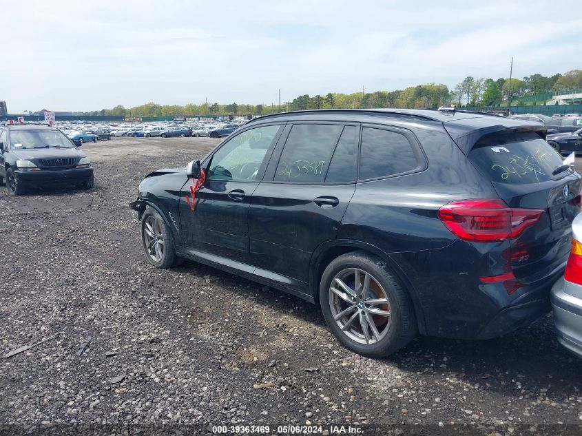 2019 BMW X3 M40I VIN: 5UXTS3C50K0Z07865 Lot: 39363469