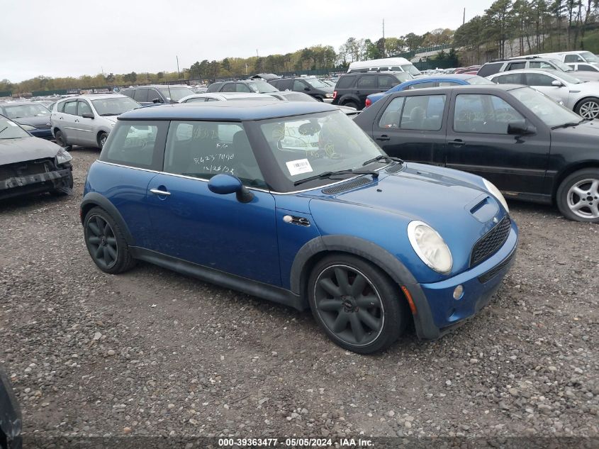 2005 Mini Cooper S VIN: WMWRE33505TG99220 Lot: 39363477