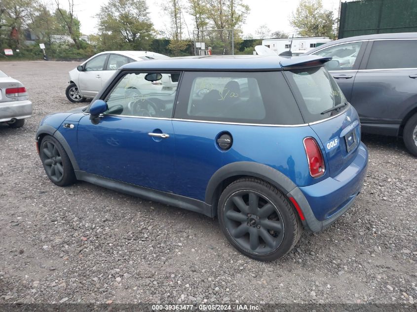 2005 Mini Cooper S VIN: WMWRE33505TG99220 Lot: 39363477