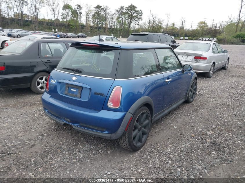 2005 Mini Cooper S VIN: WMWRE33505TG99220 Lot: 39363477