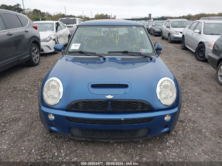 2005 Mini Cooper S VIN: WMWRE33505TG99220 Lot: 39363477