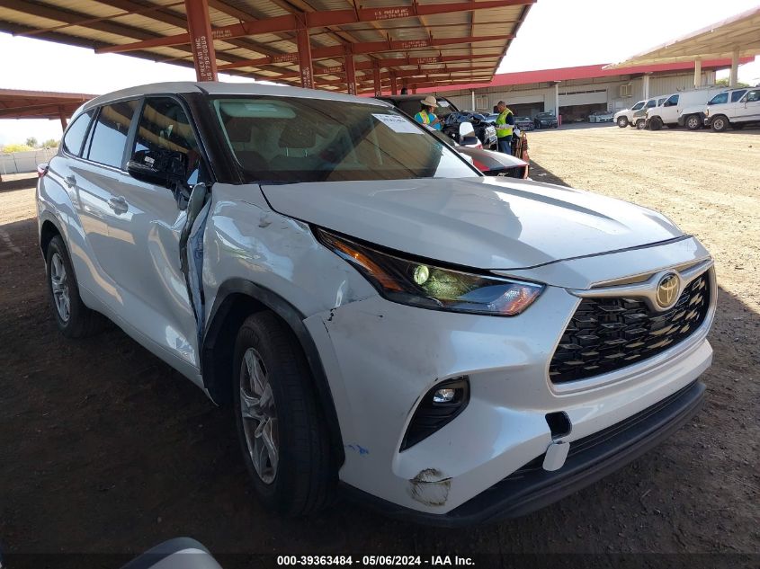 2023 TOYOTA HIGHLANDER LE - 5TDKDRAH3PS500909