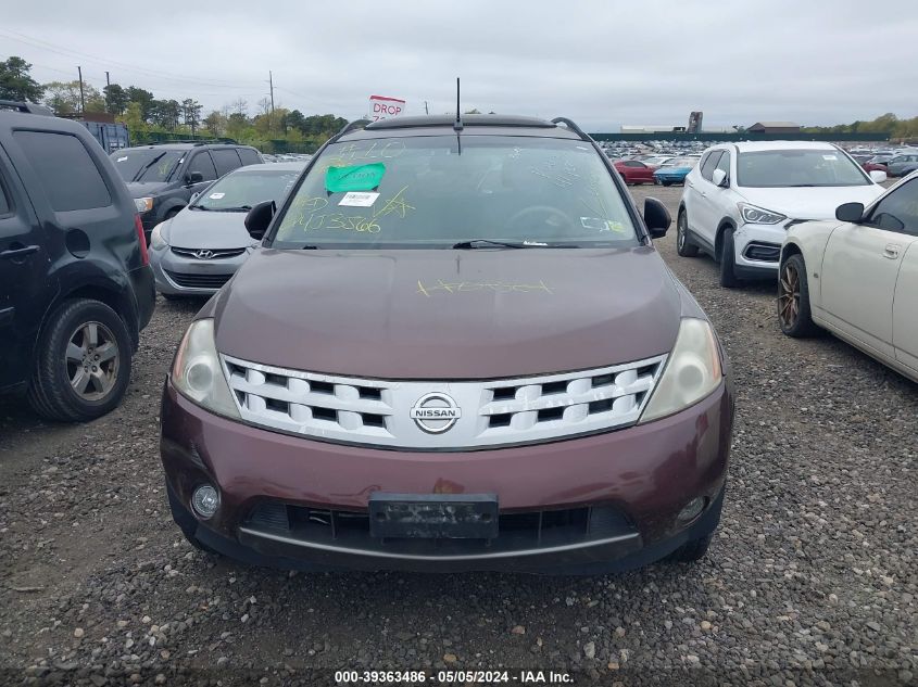 2003 Nissan Murano Sl VIN: JN8AZ08W03W231019 Lot: 39363486