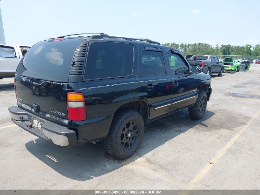 2001 Chevrolet Tahoe Lt VIN: 1GNEC13T41J135901 Lot: 39363490