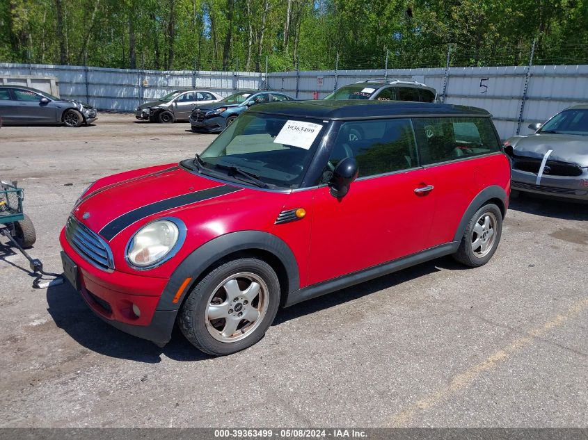 2008 Mini Cooper Clubman VIN: WMWML33518TN66774 Lot: 39363499