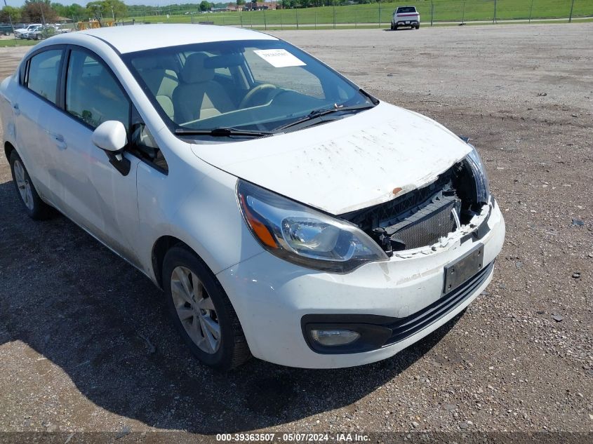 2013 Kia Rio Ex VIN: KNADN4A32D6123169 Lot: 39363507