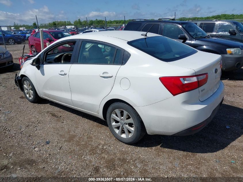 2013 Kia Rio Ex VIN: KNADN4A32D6123169 Lot: 39363507