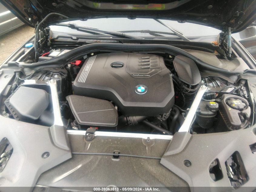 2022 BMW 530 I xDrive VIN: WBA13BJ06NCH61644 Lot: 39363513