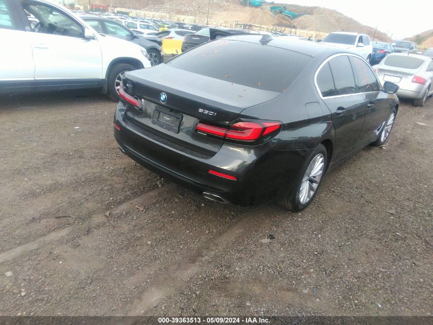 2022 BMW 530 I xDrive VIN: WBA13BJ06NCH61644 Lot: 39363513