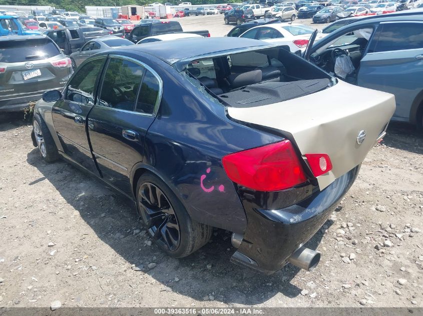 2004 Infiniti G35 VIN: JNKCV51E34M614074 Lot: 39363516