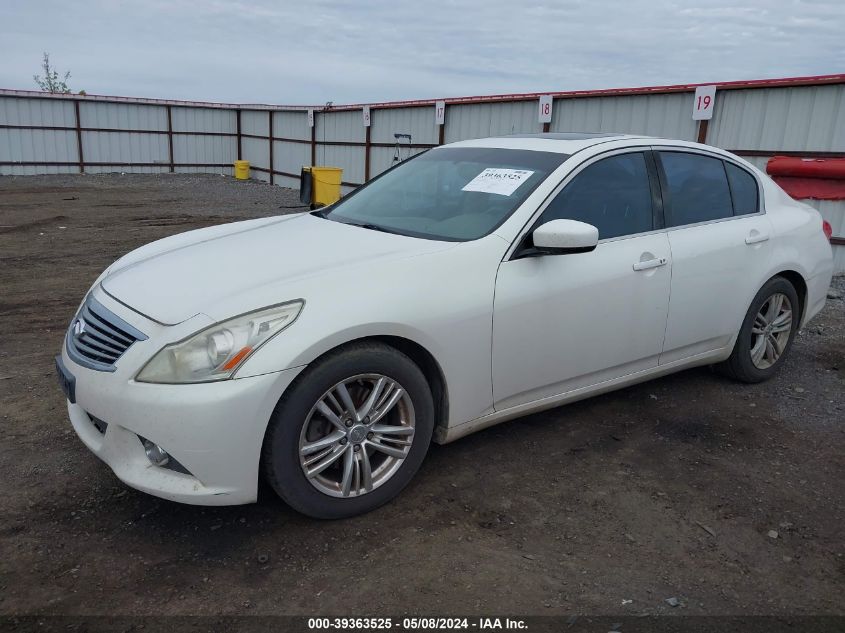 2010 Infiniti G37 Journey VIN: JN1CV6AP3AM204558 Lot: 39363525