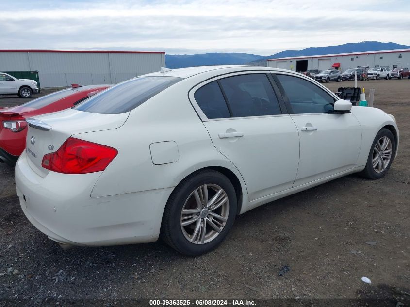 2010 Infiniti G37 Journey VIN: JN1CV6AP3AM204558 Lot: 39363525