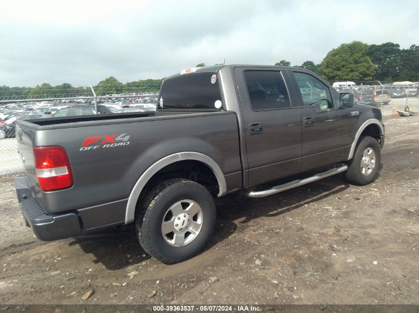 2005 Ford F-150 Fx4/Lariat/Xlt VIN: 1FTPW14555FA86614 Lot: 39363537