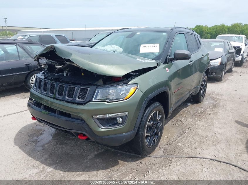 2020 Jeep Compass Trailhawk 4X4 VIN: 3C4NJDDB1LT227677 Lot: 39363545