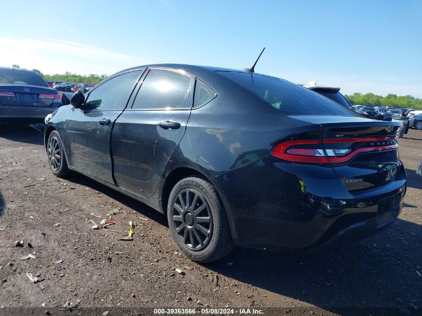 2016 Dodge Dart Se VIN: 1C3CDFAA6GD517760 Lot: 39363566