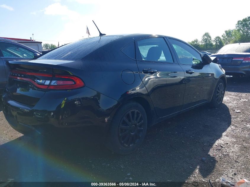 2016 Dodge Dart Se VIN: 1C3CDFAA6GD517760 Lot: 39363566