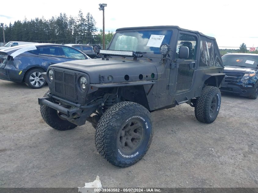 2004 Jeep Wrangler Unlimited VIN: 1J4FA49S24P782800 Lot: 39363582