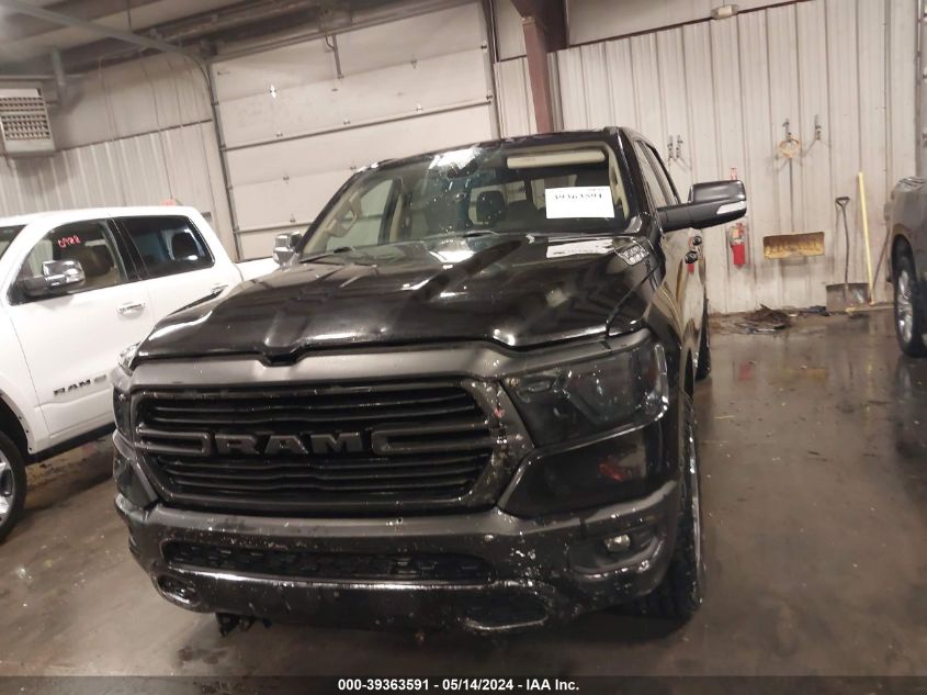 2020 Ram 1500 Big Horn 4X4 5'7 Box VIN: 1C6SRFFTXLN114797 Lot: 39363591