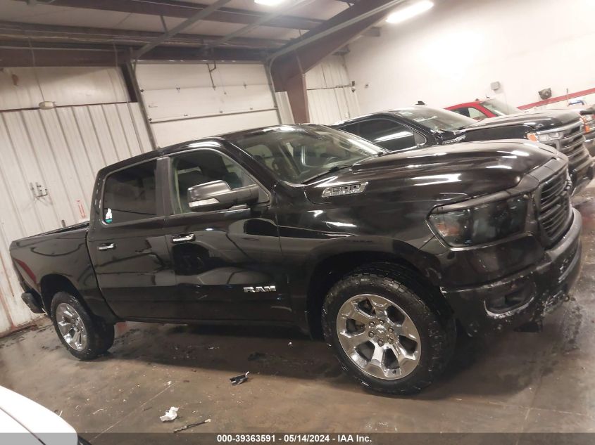 2020 Ram 1500 Big Horn 4X4 5'7 Box VIN: 1C6SRFFTXLN114797 Lot: 39363591
