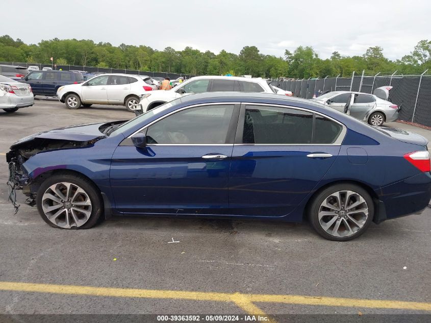 2015 Honda Accord Sport VIN: 1HGCR2F51FA224285 Lot: 39363592